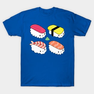 sushi poops wasabi 2 T-Shirt